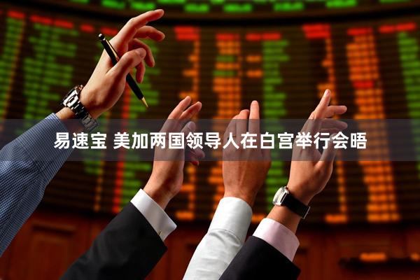 易速宝 美加两国领导人在白宫举行会晤
