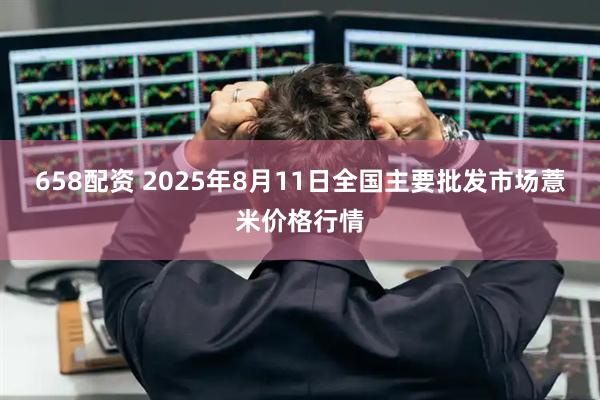 658配资 2025年8月11日全国主要批发市场薏米价格行情