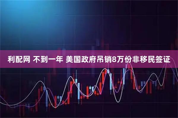 利配网 不到一年 美国政府吊销8万份非移民签证